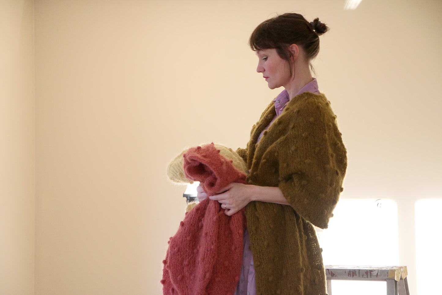 Fuzzy Dot Coat
