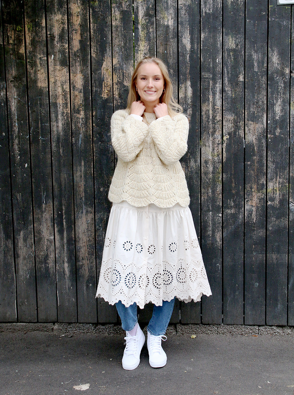 Genser på vift (varm)