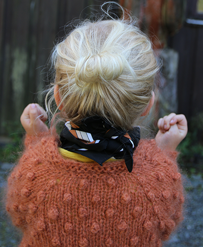 Fuzzy Dot Cardi Mini