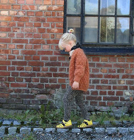 Fuzzy Dot Cardi Mini