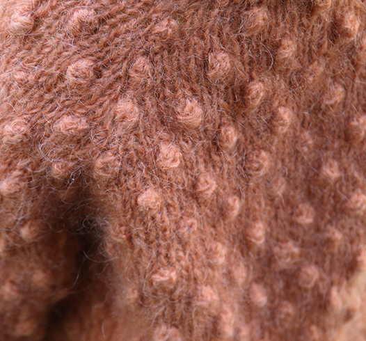 Fuzzy Dot Cardi Mini