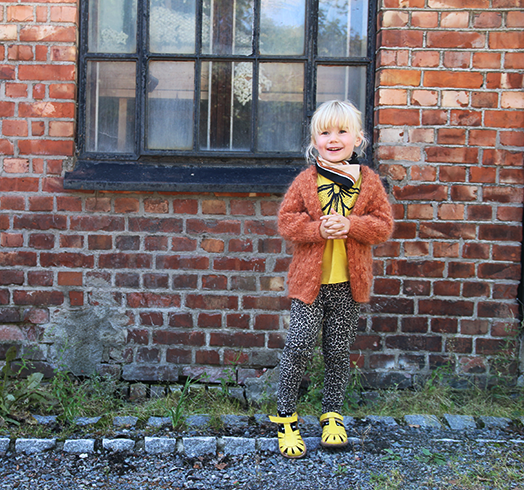 Fuzzy Dot Cardi Mini