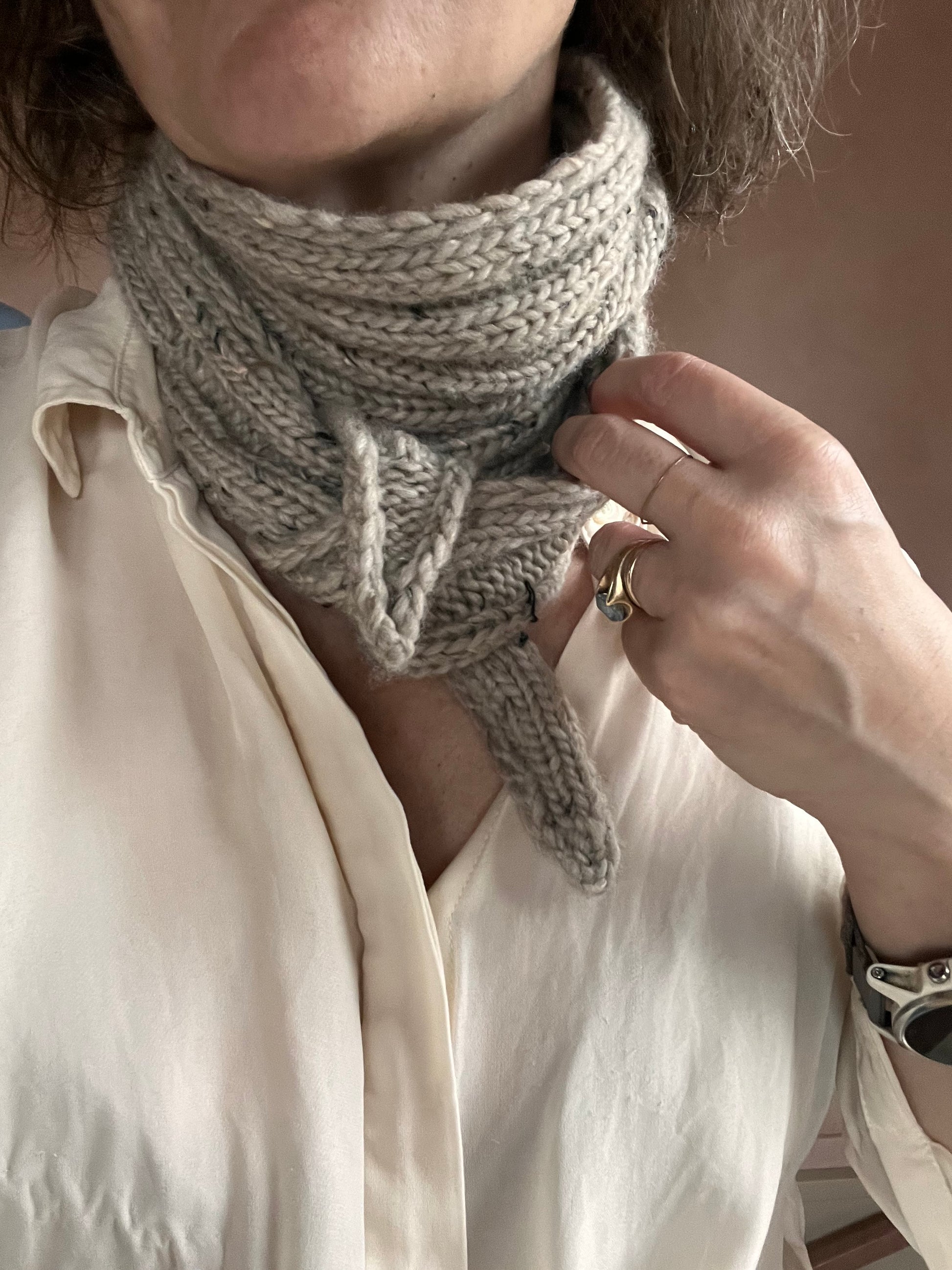 Quiet Stripes Scarf – ANNARKIV - Main Image