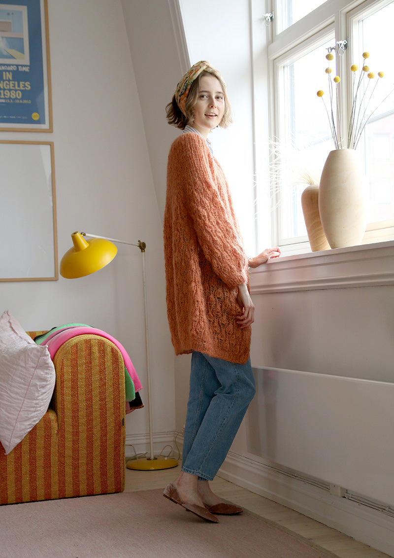 Fuzzy Tulip Cardi