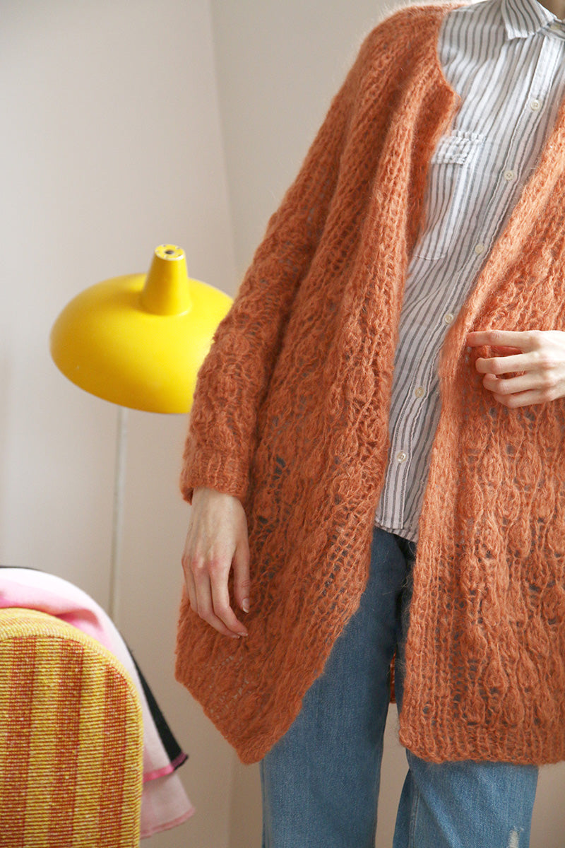 Fuzzy Tulip Cardi