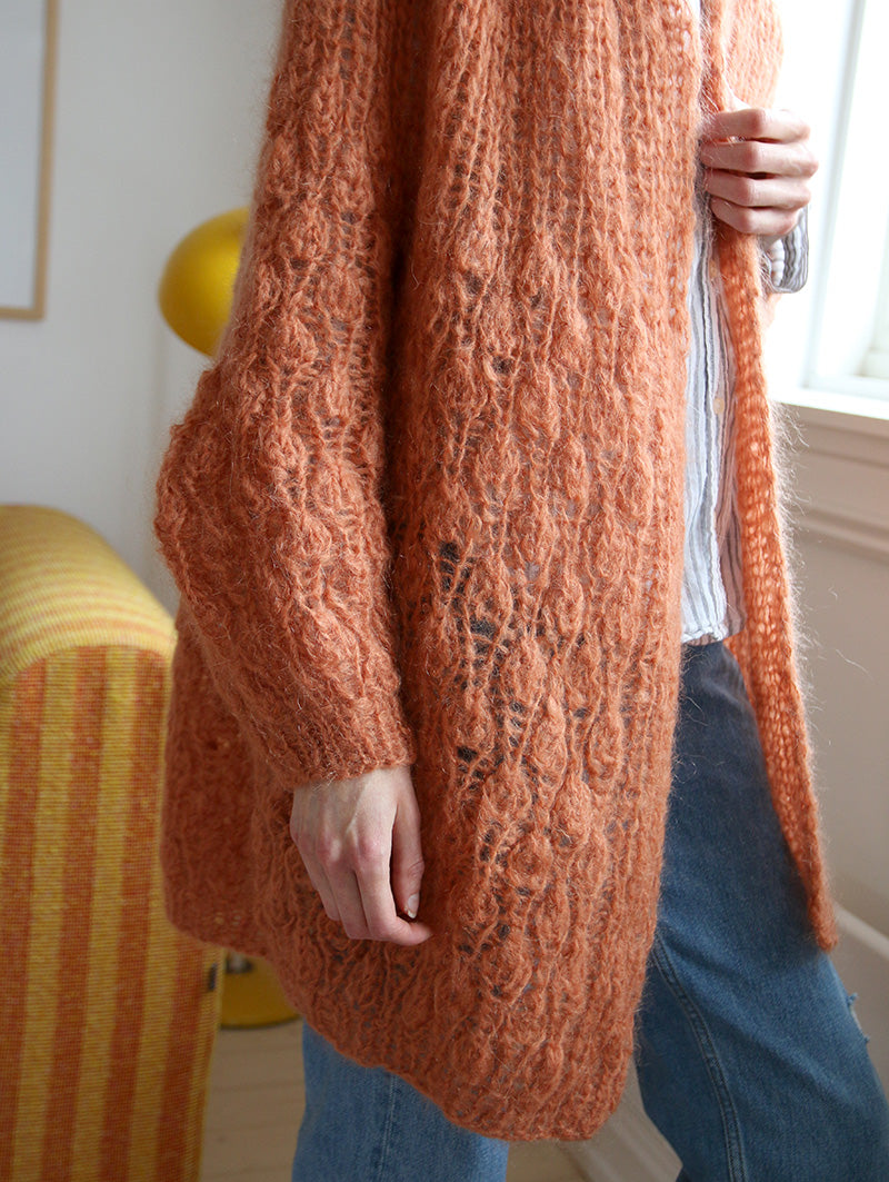 Fuzzy Tulip Cardi