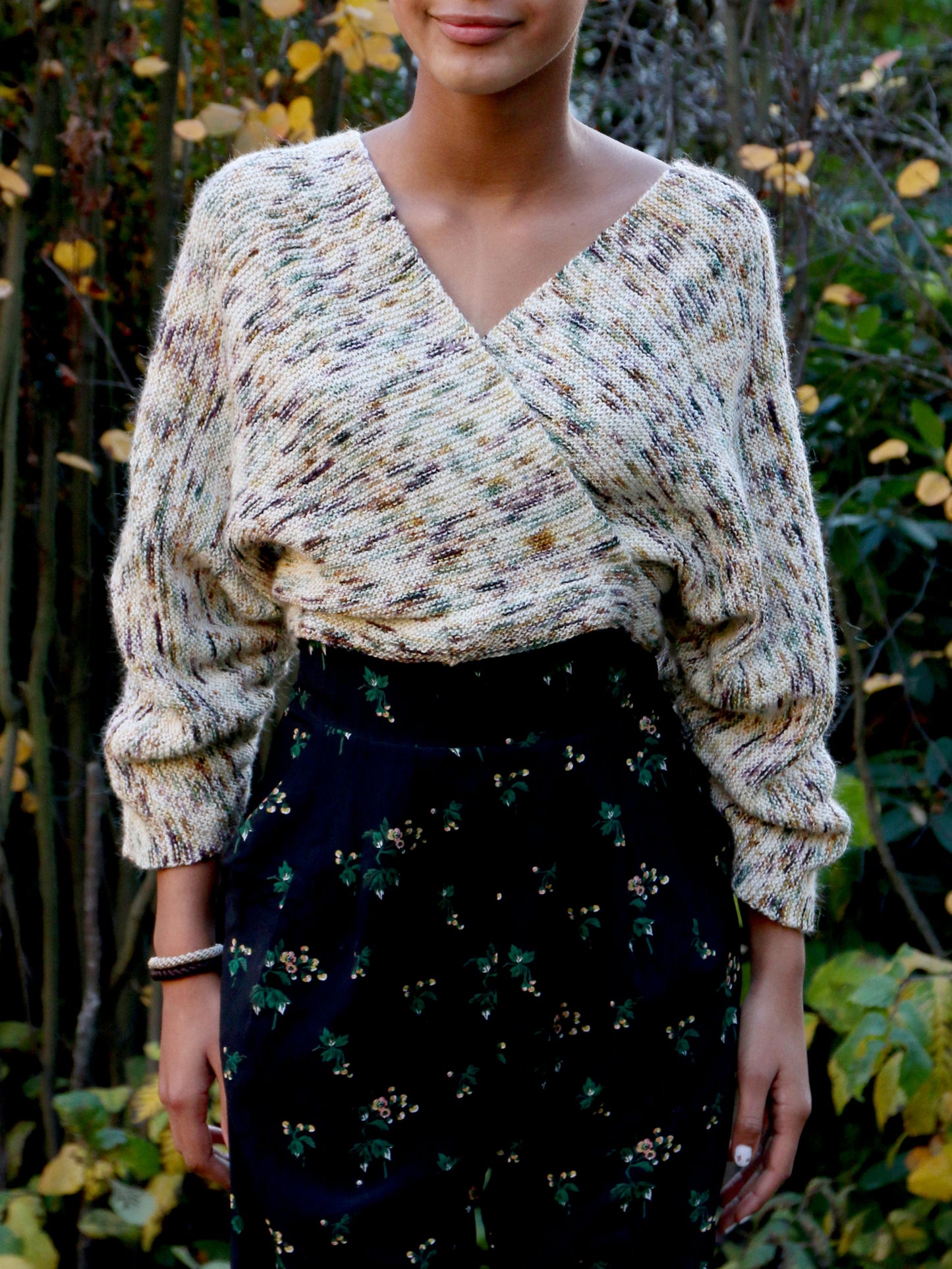 Slitted Sweater