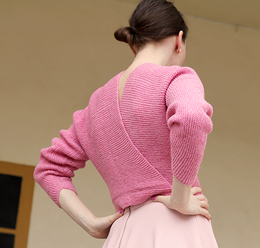 Slitted Sweater
